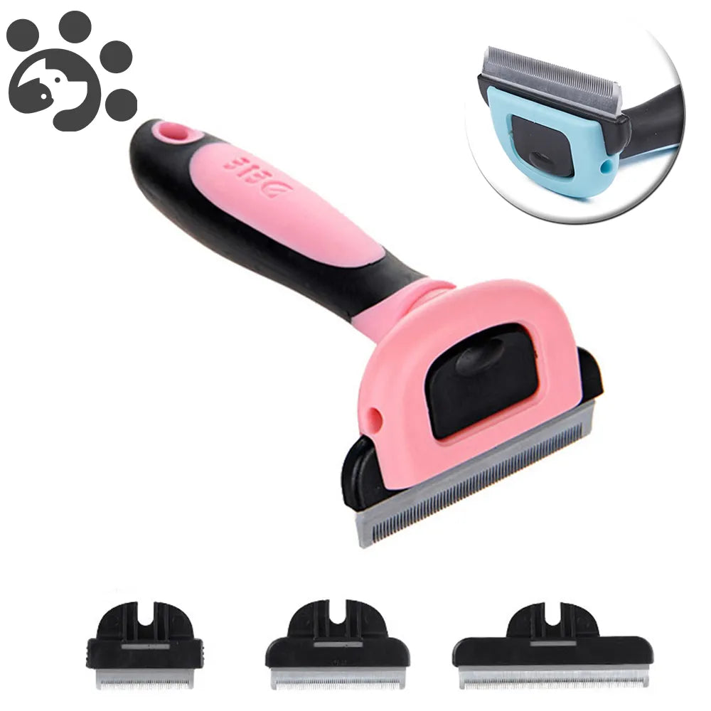Dog Hair Comb Remover Cat Brush Grooming Tools Detachable Attachment for Pet Trimmer Combs for Cat Pet Supples Chihuahua