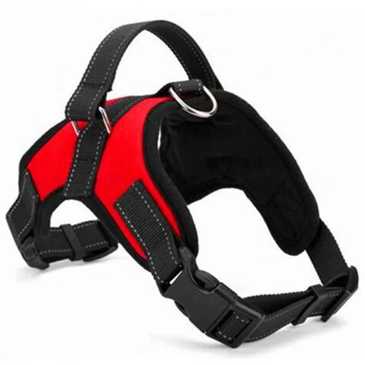 Adjustable Nylon Dog Harness Vest for Big Medium Dog Harness Large Dogs Collar Quick Release Small Pets Supplies Pet Accessories