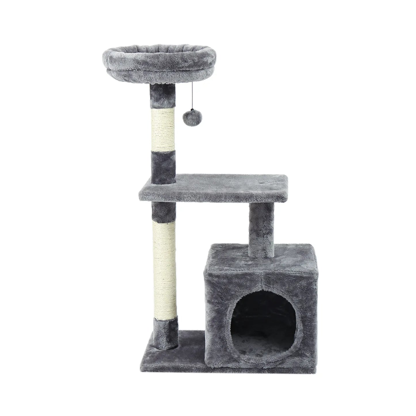 Domestic Delivery Cat Pet Furniture Cat Toy House Scratching Wood House Toy Pet Cat Jumping Toy Climbing Frame Scratching Post