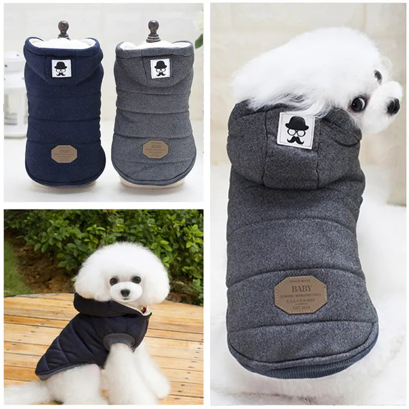 Warm Dog Clothes Winter Puppy Pet Clothing For Dogs Hoodies Thick Dog Coat Jacket Pet Clothes For Dogs Pets Clothing ropa perro